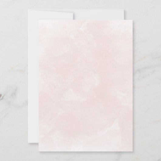 ハワイアン熱帯アロハフローラルアウ（ハワイ式宴会）誕生日パーティー 招待状 (裏面)