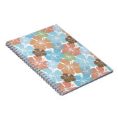 ハワイアン熱帯ハイビスカスフラワー ノートブック (右側)