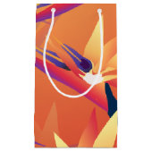 ハワイアン熱帯バードオブパラダイスルアウ（ハワイ式宴会）抱き枕S スモールペーパーバッグ (正面)