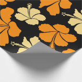 ハワイアン熱帯天然フローラシームレスパターン  ラッピングペーパー (角)