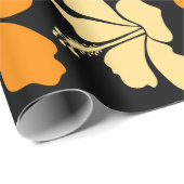 ハワイアン熱帯天然フローラシームレスパターン  ラッピングペーパー (ロールコーナー)