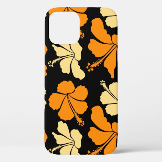 ハワイアン熱帯天然フローラシームレスパターン  Case-Mate iPhoneケース (裏面)