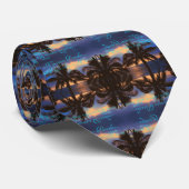 ハワイアン熱帯島のシーンネックタイ ネクタイ (ロール)