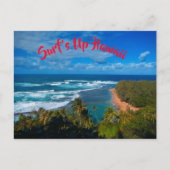 ハワイアン熱帯島 ポストカード (正面)