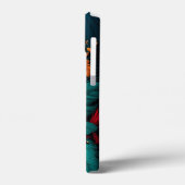 ハワイアン熱帯花フローラエキゾチックiPhoneケース Case-Mate iPhoneケース (裏面 / 左)