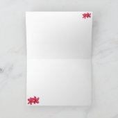 ハワイアン熱帯花爆発 カード (内部)