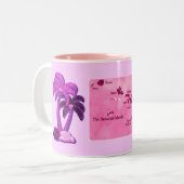 ハワイアン熱帯 ツートーンマグカップ (正面左)