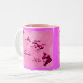 ハワイアン熱帯 ツートーンマグカップ (正面左)