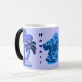 ハワイアン熱帯 モーフィングマグカップ (正面左)