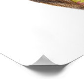 ハワイアン猫 ポスター (角)