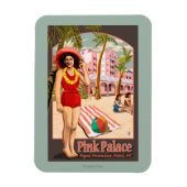 ハワイアン王室のホテルインハワイ マグネット (縦)