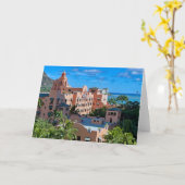 ハワイアン王室のホテルワイキキ カード (黄色い花)