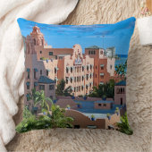 ハワイアン王室のホテルワイキキ クッション (ブランケット)