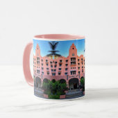 ハワイアン王室のホテル マグカップ (正面左)