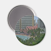 ハワイアン王室のホテル マグネット (正面/裏面)