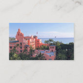 ハワイアン王室のホテル 名刺 (裏面)