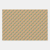 ハワイアン紙 ラッピングペーパーシート (正面3)