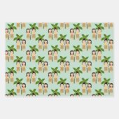 ハワイアン紙 ラッピングペーパーシート (正面)