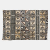 ハワイアン結婚のタパクロスのキッチンタオル キッチンタオル (横)