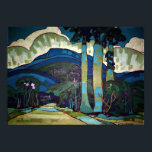 ハワイアン絵画景観 ポスター<br><div class="desc">ハワイアンの風景絵画Arman Manookianのポスター。</div>