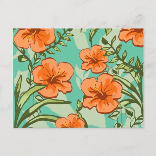 ハワイアン絵葉書 ポストカード (正面)