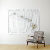 ハワイアン航海の諸島図19004 タペストリー (インサイチュ(横))