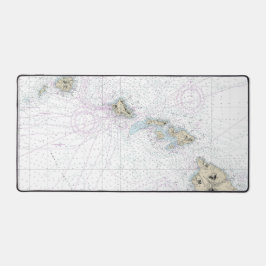 ハワイアン航海の諸島図19004 デスクマット