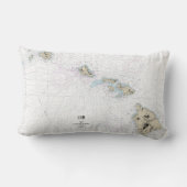 ハワイアン航海の諸島図19004 ランバークッション (裏面)