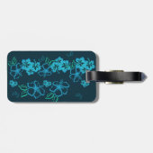 ハワイアン色調帯 ラゲッジタグ (裏面横)