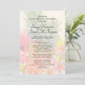 ハワイアン花パイナップルショートセレモニープログラム プログラム (スタンド正面)