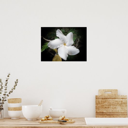 ハワイアン花2 ポスター (キッチン)