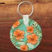 ハワイアン芸術 キーホルダー (正面)