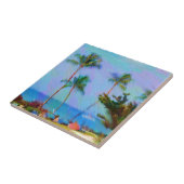 ハワイアン芸術 タイル (側面)