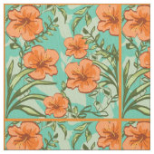 ハワイアン芸術 ファブリック (クローズアップ)