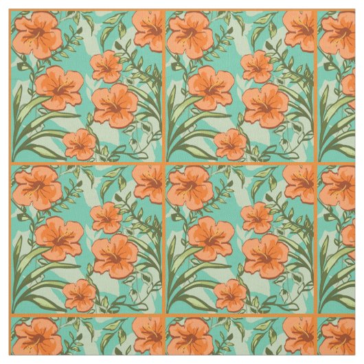 ハワイアン芸術 ファブリック (見本)