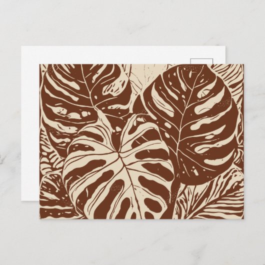 ハワイアン芸術 ポストカード (正面/裏面)