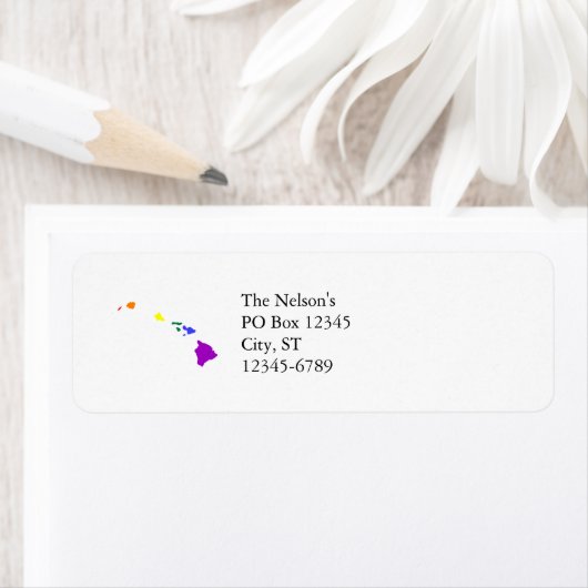 ハワイアン虹 ラベル (インサイチュ)