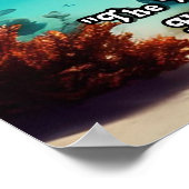 ハワイアン諸島ニイハウアロハ ポスター (角)