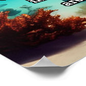 ハワイアン諸島ランドオブアロハ ポスター (角)