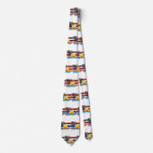 ハワイアン諸島国旗 ネクタイ (正面)