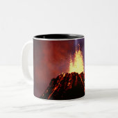 ハワイアン諸島火山 ツートーンマグカップ (正面左)