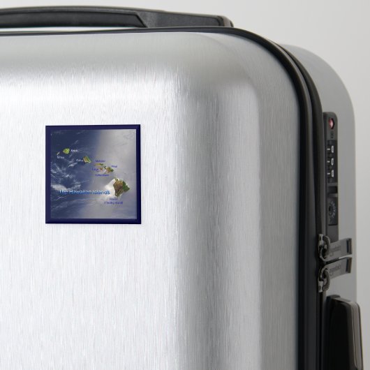 ハワイアン諸島 マグネット (インサイチュ (スーツケース))