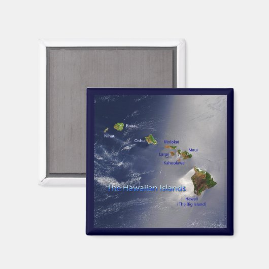 ハワイアン諸島 マグネット (正面/裏面)