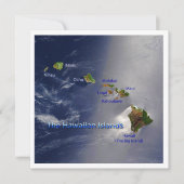 ハワイアン諸島 招待状 (正面)