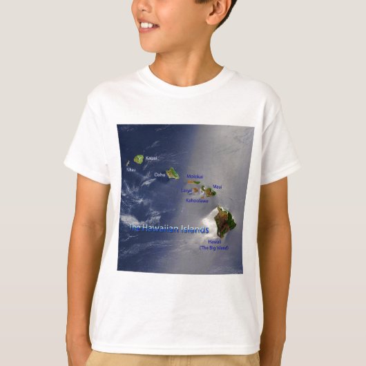 ハワイアン諸島 Tシャツ (正面)
