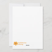 ハワイアン赤面プルメリア シーズンカード (裏面)