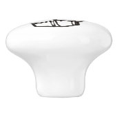 ハワイアン釈迦ブラーウェーブサンダーコーブ セラミックノブ (側面)