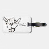 ハワイアン釈迦ブラーウェーブサンダーコーブ ラゲッジタグ (裏面横)