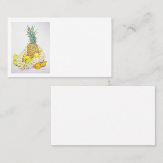 ハワイアン金ゴールド 名刺 (正面/裏面)