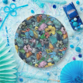 ハワイアン電工デザイン ペーパープレート (パーティー)